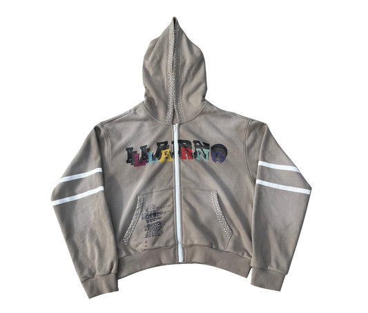 LLARNO Beige Zipup
